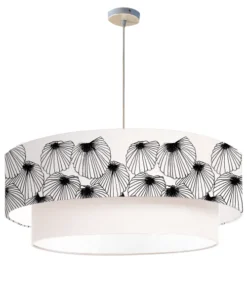 Abat-jours Suspensions Suspension Double Coquillage T 65 X H 30