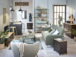 Maisons Du Monde Suspensions Suspension Double En Métal Noir Et Manguier 13 Maisons Du Monde Suspensions Suspension Double En Métal Noir Et Manguier -Luminaires Soldes 202 suspension double en metal noir et manguier 1000 6 18 177384 9