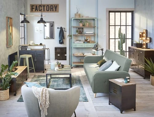 Maisons Du Monde Suspensions Suspension Double En Métal Noir Et Manguier 8 Maisons Du Monde Suspensions Suspension Double En Métal Noir Et Manguier – Image 6