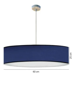 Abat-jours Suspensions Suspension Eclat Bleu T 60 X H 25 7 Abat-jours Suspensions Suspension Eclat Bleu T 60 X H 25 -Luminaires Soldes 202 suspension eclat bleu t 60 x h 25 2