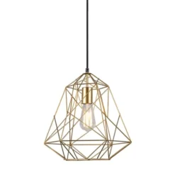 QAZQA Suspensions Suspension En Acier Doré/laiton