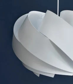 Dyberg Larsen Suspensions Suspension En Acrylique Et Polycarbonate Blanc, H 35 Cm D 50 Cm -Luminaires Soldes 202 suspension en acrylique et polycarbonate blanc h 35 cm d 50 cm 2