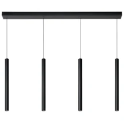 Lucide Suspensions Suspension En Aluminium Noir -Luminaires Soldes 202 suspension en aluminium noir 9