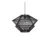 Woood Suspensions Suspension En Bambou D46cm Noir