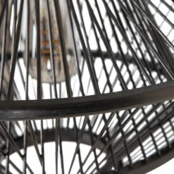 Woood Suspensions Suspension En Bambou D46cm Noir -Luminaires Soldes 202 suspension en bambou d46cm noir 2