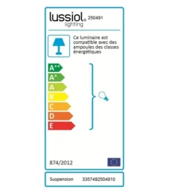 Lussiol Lighting Suspensions Suspension En Bambou Marron D. 60 Cm -Luminaires Soldes 202 suspension en bambou marron d 60 cm 2