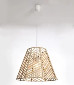 Lussiol Lighting Suspensions Suspension En Bambou Naturel D. 40 Cm -Luminaires Soldes 202 suspension en bambou naturel d 40 cm 2