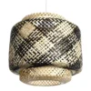 Lussiol Lighting Suspensions Suspension En Bambou Noir D. 40 Cm 1 Lussiol Lighting Suspensions Suspension En Bambou Noir D. 40 Cm -Luminaires Soldes 202 suspension en bambou noir d 40 cm