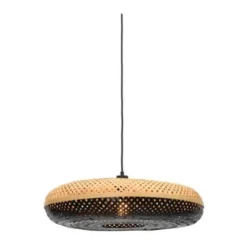 Good & Mojo Suspensions Suspension En Bambou Noir H17cm