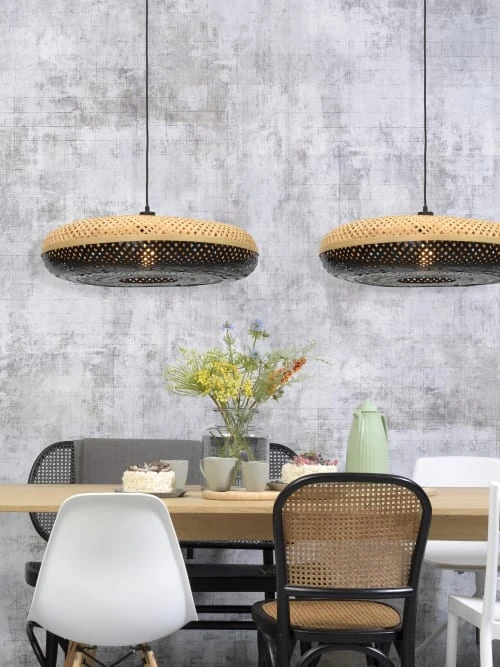 Good & Mojo Suspensions Suspension En Bambou Noir H17cm 4 Good & Mojo Suspensions Suspension En Bambou Noir H17cm – Image 2