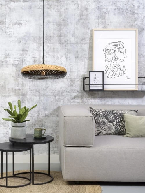 Good & Mojo Suspensions Suspension En Bambou Noir H17cm 6 Good & Mojo Suspensions Suspension En Bambou Noir H17cm – Image 4