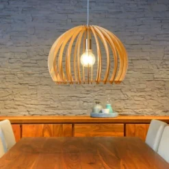 Lucide Suspensions Suspension En Bois -Luminaires Soldes 202 suspension en bois 10