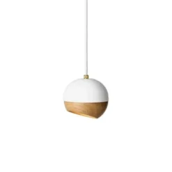 Mater Suspensions Suspension En Bois De Chêne Noir -Luminaires Soldes 202 suspension en bois de chene blanc