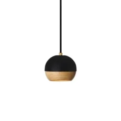 Mater Suspensions Suspension En Bois De Chêne Noir -Luminaires Soldes 202 suspension en bois de chene noir 2