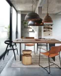 Maisons Du Monde Suspensions Suspension En Bois De Manguier Et Métal Beige D46 -Luminaires Soldes 202 suspension en bois de manguier et metal beige d46 1000 7 12 226906 2