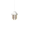 Now’s Home Suspensions Suspension En Bois Et Métal Blanc -Luminaires Soldes 202 suspension en bois et metal blanc