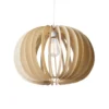 Lussiol Lighting Suspensions Suspension En Bois Naturel D. 44 Cm -Luminaires Soldes 202 suspension en bois naturel d 44 cm