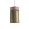 Lussiol Lighting Suspensions Suspension En Bois Vert D. 15 Cm -Luminaires Soldes 202 suspension en bois vert d 15 cm