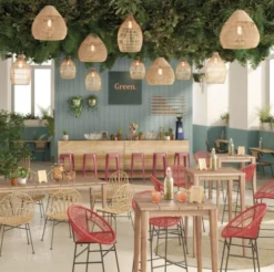 Maisons Du Monde Suspensions Suspension En Chanvre Tressé -Luminaires Soldes 202 suspension en chanvre tresse 1000 0 23 210681 6