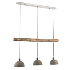 Globo Suspensions Suspension En Concrete Gris -Luminaires Soldes 202 suspension en concrete gris 2