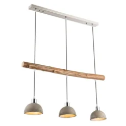 Globo Suspensions Suspension En Concrete Gris