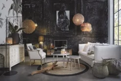 Maisons Du Monde Suspensions Suspension En Fibre Végétale -Luminaires Soldes 202 suspension en fibre vegetale 1000 12 4 200289 3