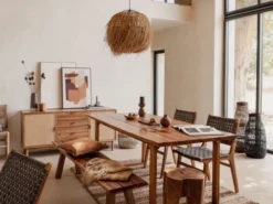 Maisons Du Monde Suspensions Suspension En Fibre Végétale -Luminaires Soldes 202 suspension en fibre vegetale 1000 12 4 200289 6