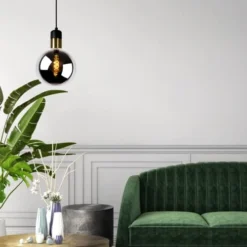 Lucide Suspensions Suspension En Glass Fume 9 Lucide Suspensions Suspension En Glass Fume -Luminaires Soldes 202 suspension en glass fume 1