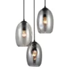 Keria Suspensions Suspension En Glass Noir -Luminaires Soldes 202 suspension en glass noir 10
