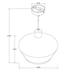Keria Suspensions Suspension En Glass Noir -Luminaires Soldes 202 suspension en glass noir 7