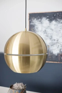 Zuiver Suspensions Suspension En Métal Doré -Luminaires Soldes 202 suspension en metal dore 11