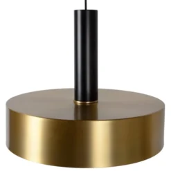 Lucide Suspensions Suspension En Métal Doré -Luminaires Soldes 202 suspension en metal dore 20