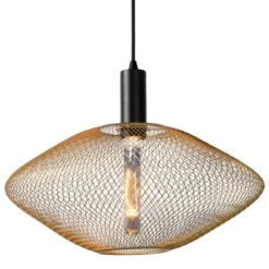 Lucide Suspensions Suspension En Métal Doré -Luminaires Soldes 202 suspension en metal dore 23