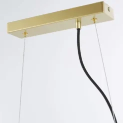 Maisons Du Monde Suspensions Suspension En Métal Doré Globes En Verre Ambré -Luminaires Soldes 202 suspension en metal dore globes en verre ambre 1000 5 8 200129 2