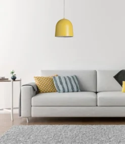 Lussiol Lighting Suspensions Suspension En Métal Jaune D. 30 Cm -Luminaires Soldes 202 suspension en metal jaune d 30 cm 2