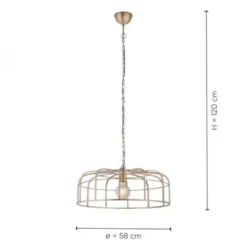 Keria Suspensions Suspension En Métal Laiton -Luminaires Soldes 202 suspension en metal laiton 9