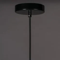 Dutchbone Suspensions Suspension En Métal M Noir -Luminaires Soldes 202 suspension en metal m noir 5