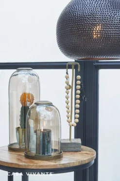 Mica Decorations Suspensions Suspension En Métal Marron Foncé -Luminaires Soldes 202 suspension en metal marron fonce 2