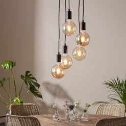 Markslöjd Suspensions Suspension En Métal Noir -Luminaires Soldes 202 suspension en metal noir 4