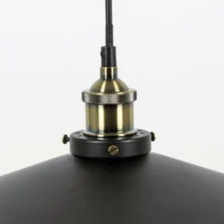 Keria Suspensions Suspension En Métal Noir -Luminaires Soldes 202 suspension en metal noir 54