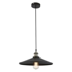 Keria Suspensions Suspension En Métal Noir -Luminaires Soldes 202 suspension en metal noir 57