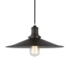 Lussiol Lighting Suspensions Suspension En Métal Noir D. 30 Cm -Luminaires Soldes 202 suspension en metal noir d 30 cm