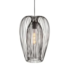 Present Time Suspensions Suspension En Métal Noir H45cm