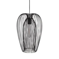 Present Time Suspensions Suspension En Métal Noir H45cm -Luminaires Soldes 202 suspension en metal noir h45cm 3