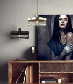 Lussiol Lighting Suspensions Suspension En Métal Or D. 36 Cm -Luminaires Soldes 202 suspension en metal or d 36 cm 2