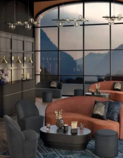 Maisons Du Monde Suspensions Suspension En Métal Recyclé Noir Et Doré 9 Globes En Verre -Luminaires Soldes 202 suspension en metal recycle noir et dore 9 globes en verre 1000 9 28 221264 2