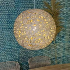 Now’s Home Suspensions Suspension En Papier Recyclé D50 -Luminaires Soldes 202 suspension en papier recycle d50 3