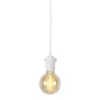 QAZQA Suspensions Suspension En Plastique Blanc -Luminaires Soldes 202 suspension en plastique blanc