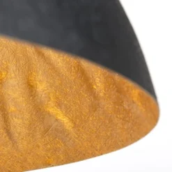 QAZQA Suspensions Suspension En Plastique Noir -Luminaires Soldes 202 suspension en plastique noir 11