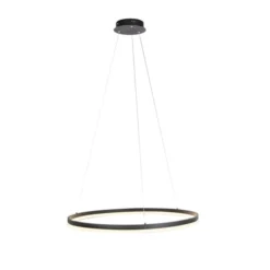 QAZQA Suspensions Suspension En Plastique Noir -Luminaires Soldes 202 suspension en plastique noir 3